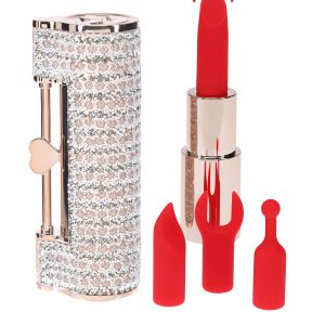 Angel Lipstick Vibrator con 4 accessori – Loveline