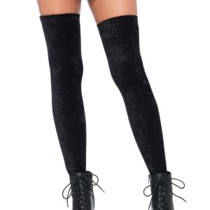 Leg Avene: Calze parigine in velluto