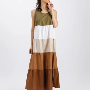 ABITO LUNGO IN COTONE