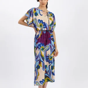 ABITO LUNGO IN VISCOSA