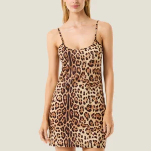 Abito corto leopard basic 126WBWBK5874 – 4Giveness