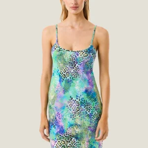 Abito corto patch animalier 126WBWBK5874 – 4Giveness