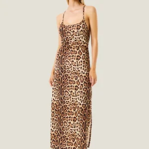 Abito lungo leopard basic 4giveness donna126WBWBK5907 – 4Giveness