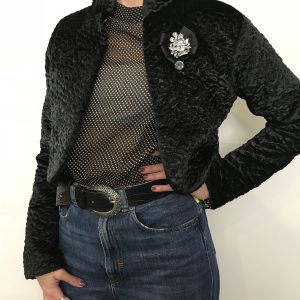 GIACCHINO CORTO IN ECO ASTRAKAN  Art. 0111H – HELLEN BARRETT