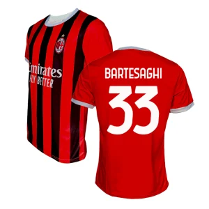 MILAN - MAGLIA REPLICA UFFICIALE HOME ADULTO / BAMBINO 2024/2025 - DAVIDE BARTESAGHI