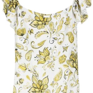 Top Con Ruches Alle Spalle Cafenoir Maglia