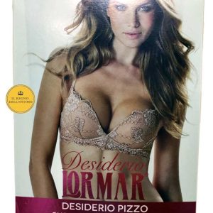 Reggiseno LORMAR DESIDERIO PIZZO IMBOTTITO SENZA FERRETTO