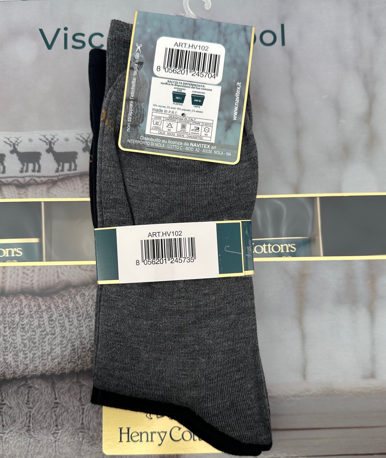 Calza uomo Henry Cotton’s X3 - immagine 3