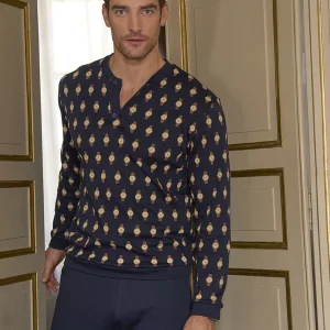 Pigiama Serafino Uomo Julipet