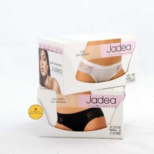 JADEA 520  SLIP CON INSERTI IN PIZZO