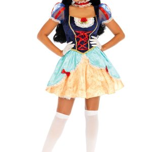 Leg Avenue Lingerie: costume Lolita Biancaneve quattro pezzi