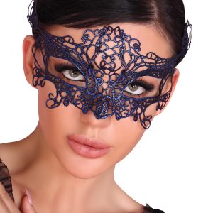 LivCo Corsetti Lingerie: Maschera in pizzo blu