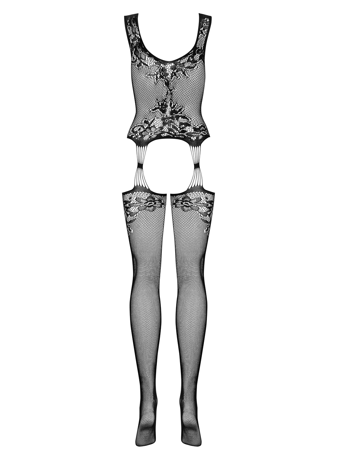 Obsessive Lingerie: F221 bodystocking aperta all’inguine - immagine 5