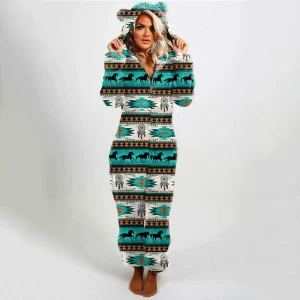 Pigiama Pile Donna Etnico - Stile Tribale