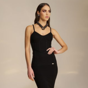 Top bustier in maglia 4322070- PHO Firenze