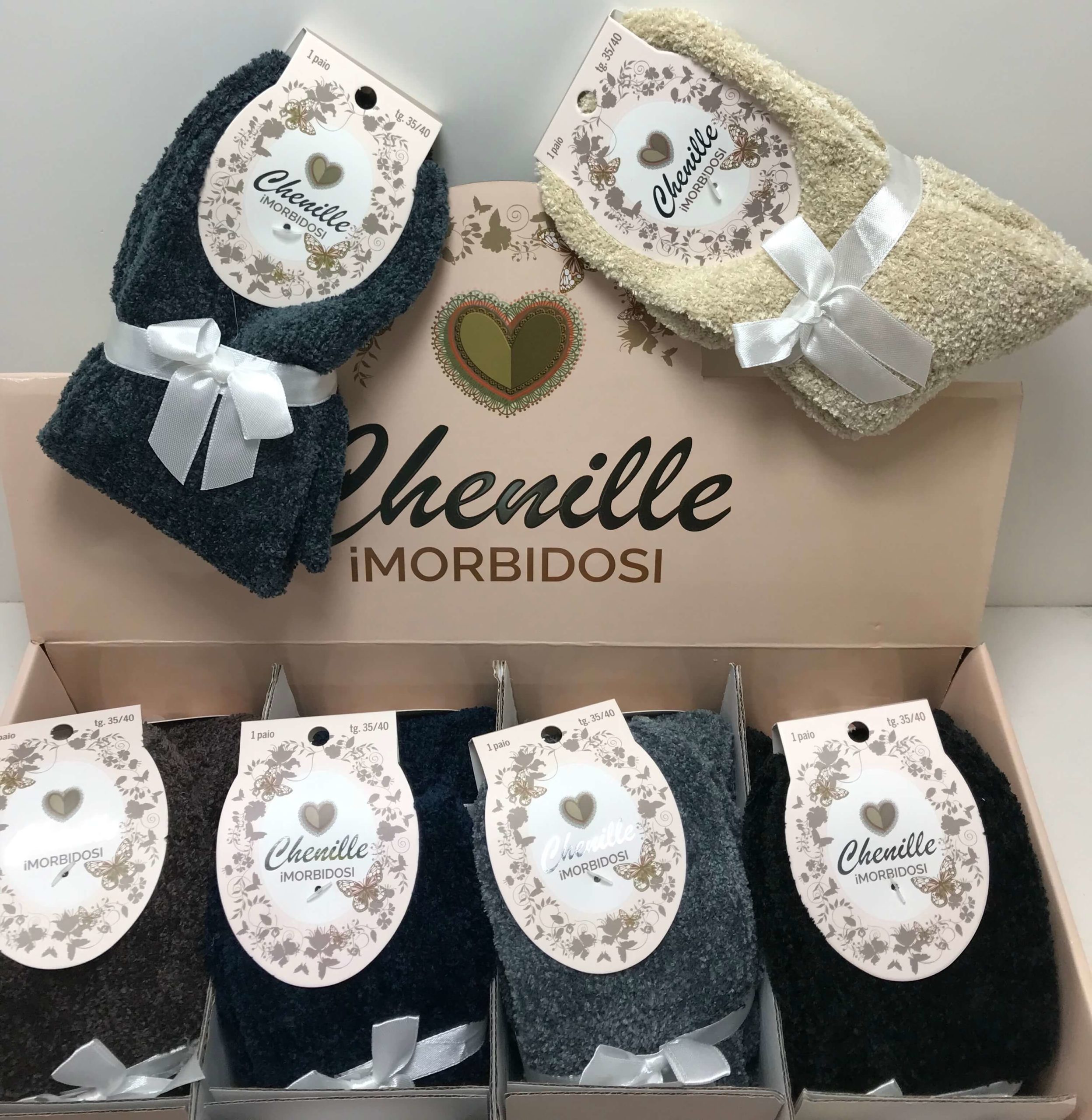 Chenille calzino ciniglia - immagine 2