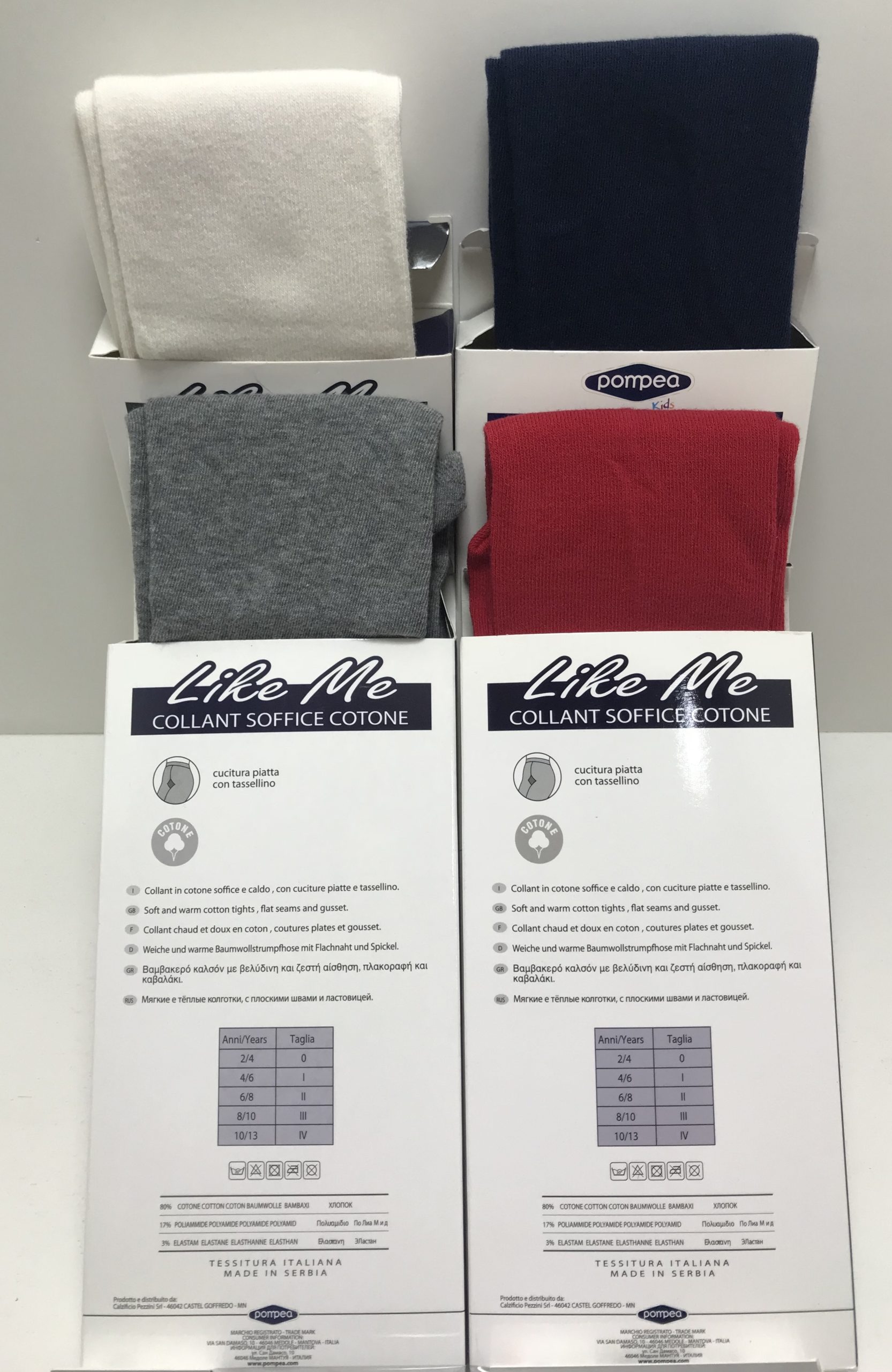 Collant Pompea caldo cotone - immagine 3