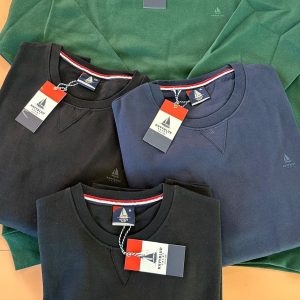 NavyBlue felpa girocollo