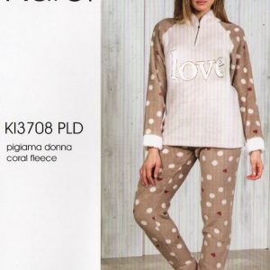 Karel pigiama coral fleece 3708
