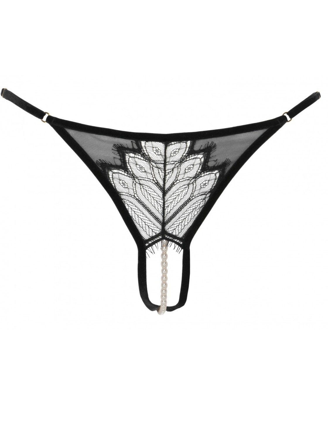 Bracli Lingerie: Kyoto G-String pearl black - immagine 3