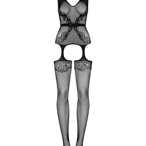 Obsessive Lingerie: F217 bodystocking aperta all’inguine