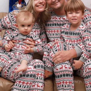 Pigiama Famiglia Natale Cotone