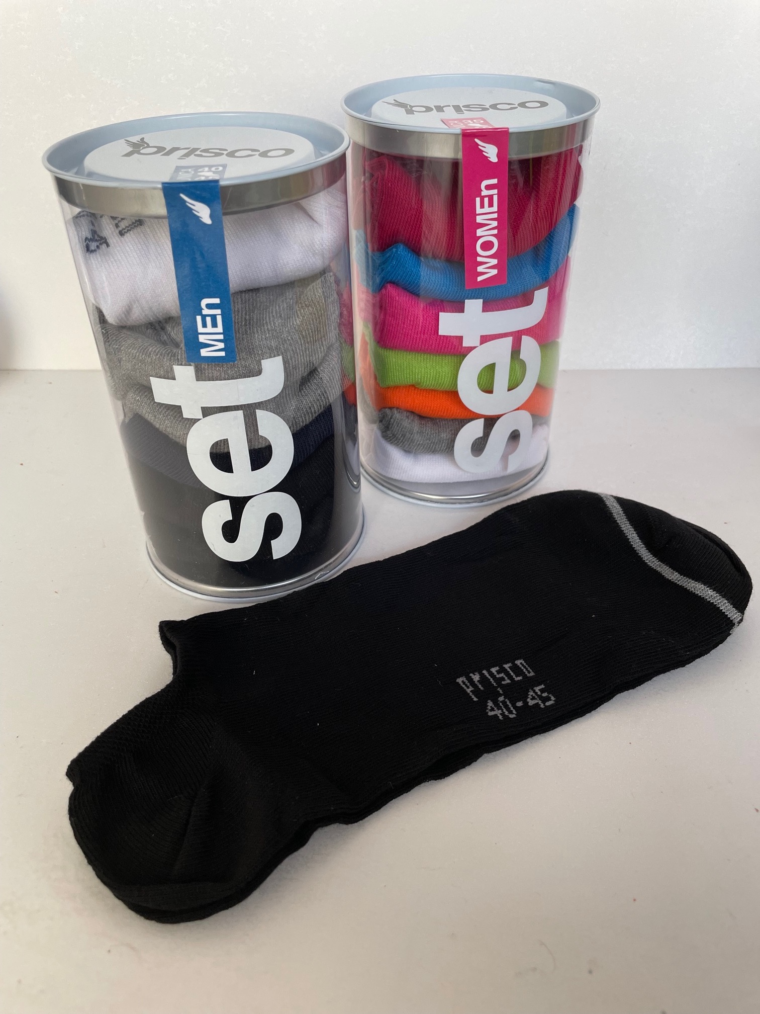 Prisco calza corta box.7 paia - immagine 2